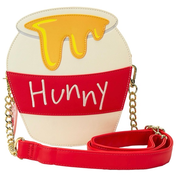 NWT Winnie The Pooh Valentines Honey Pot Crossbody - Picture 1 of 4